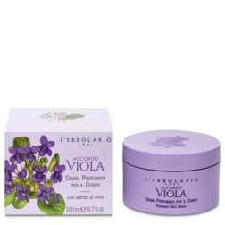 Crema profumata per il corpo Accordo Viola 200 ml