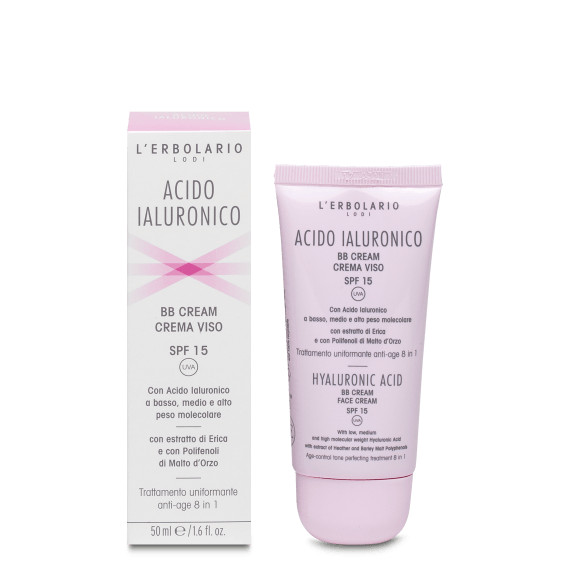 L'Erbolario BB Cream Acido Ialuronico 50 ml SPF 15