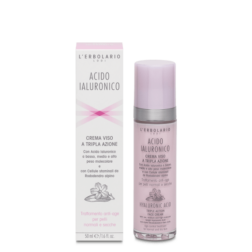 Crema Viso per Pelli Normali e Secche Acido Ialuronico 50 ml