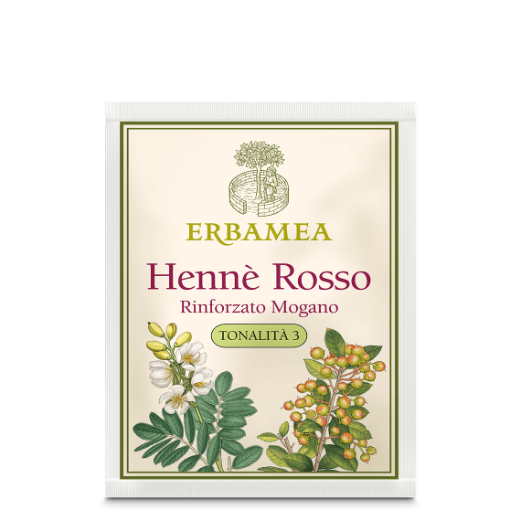 Hennè Rosso Rinforzato Mogano - Tonalità 3
100 g