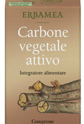 carbone vegetale attivo integratore alimentare 100 compresse
