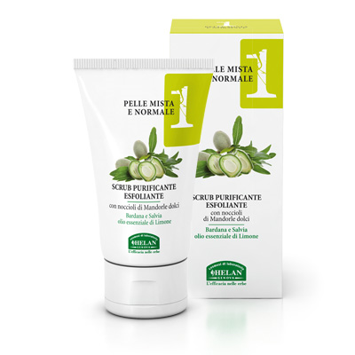Helan Pelle Mista e Normale Scrub Purificante Esfoliante 50 ml
