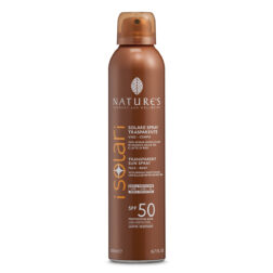 Nature's Solare Spray Trasparente SPF 50, 200 ML