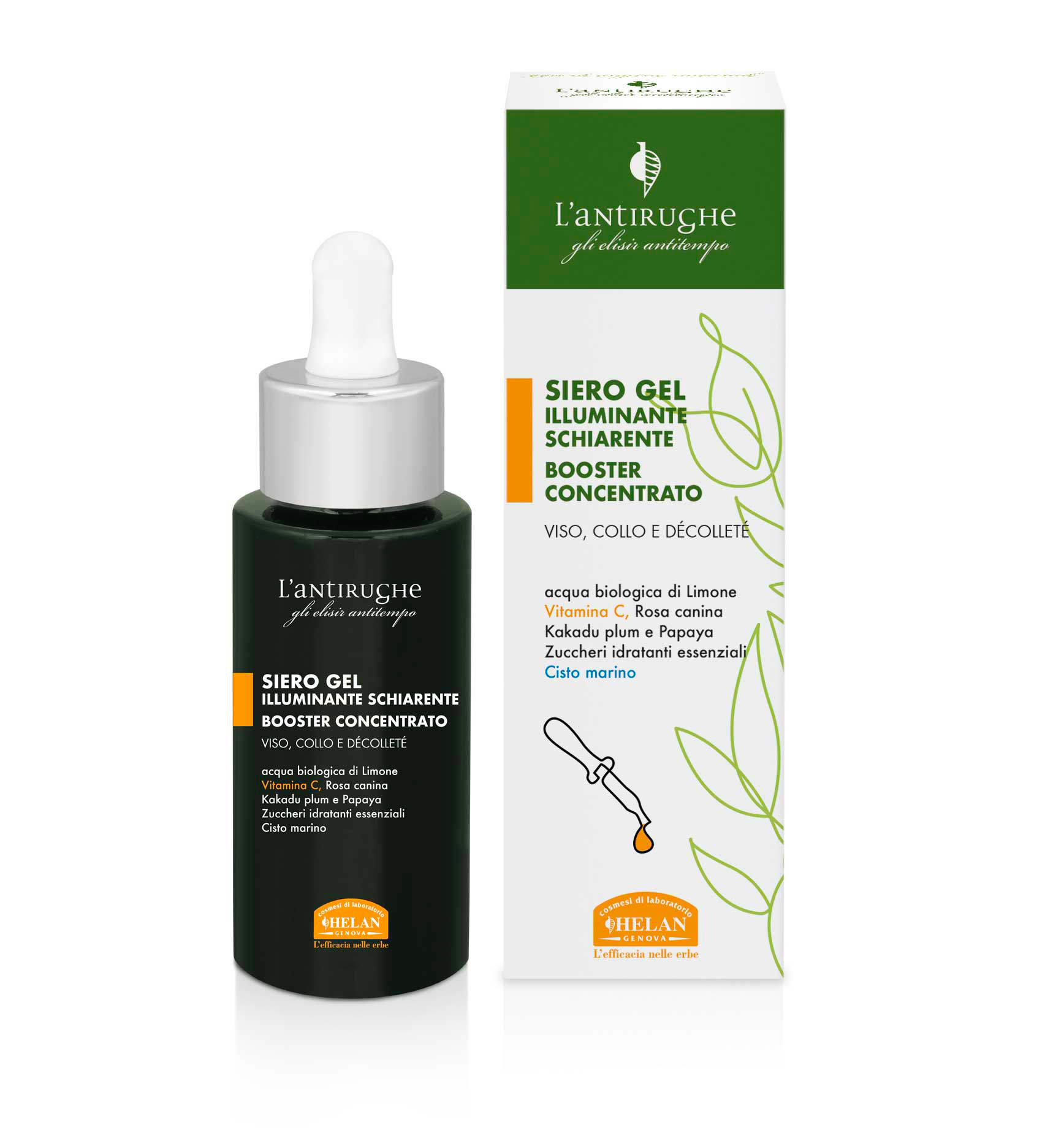Siero Gel Illuminante Schiarente Booster Concentrato 30ml
