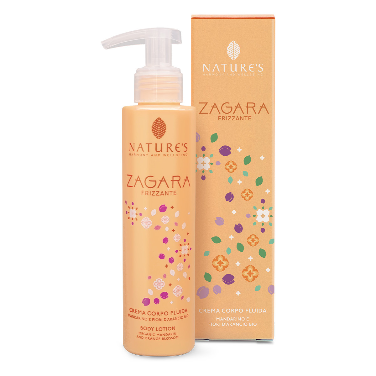 Nature's Zagara Frizzante Crema Corpo Fluida