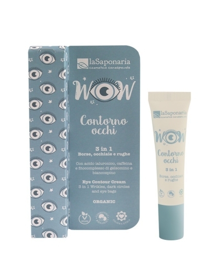 LaSaponaria Crema contorno occhi 3 in 1
