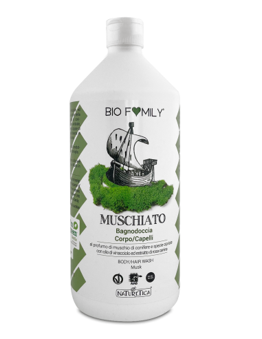 BIOFAMILY - Bagno Doccia MUSCHIATO 1000ml