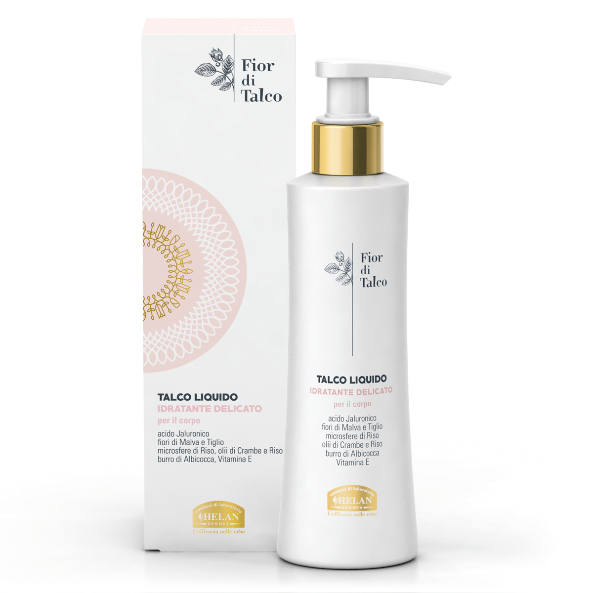Fior di Talco Liquido Idratante Delicato 200ml