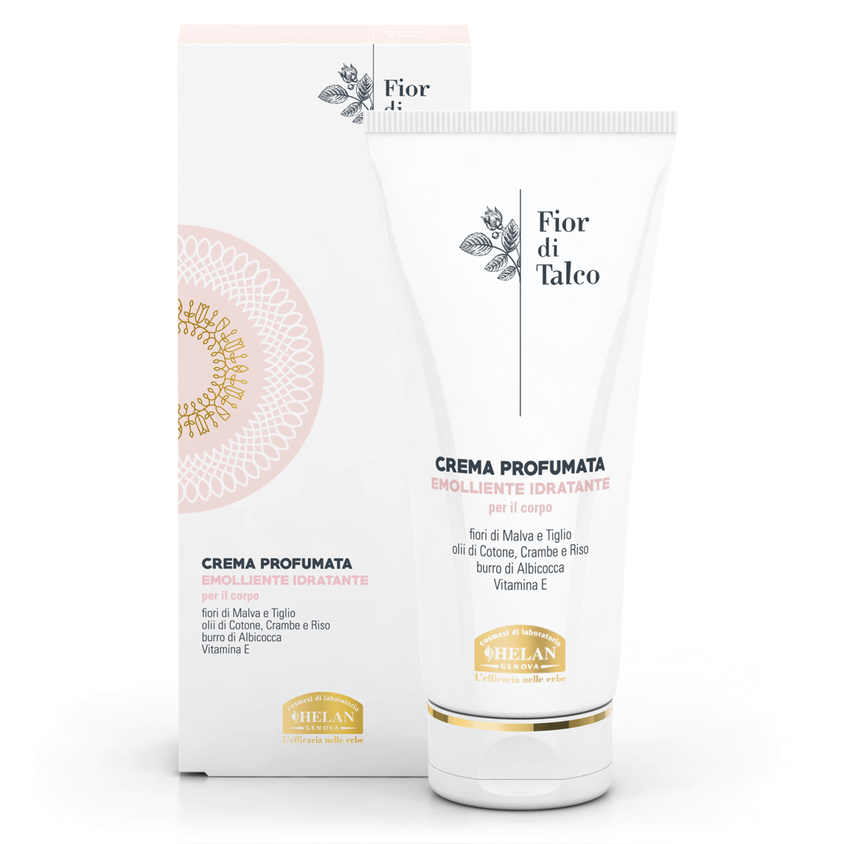Helan Fior di Talco Crema Profumata Emolliente Idratante 200ml