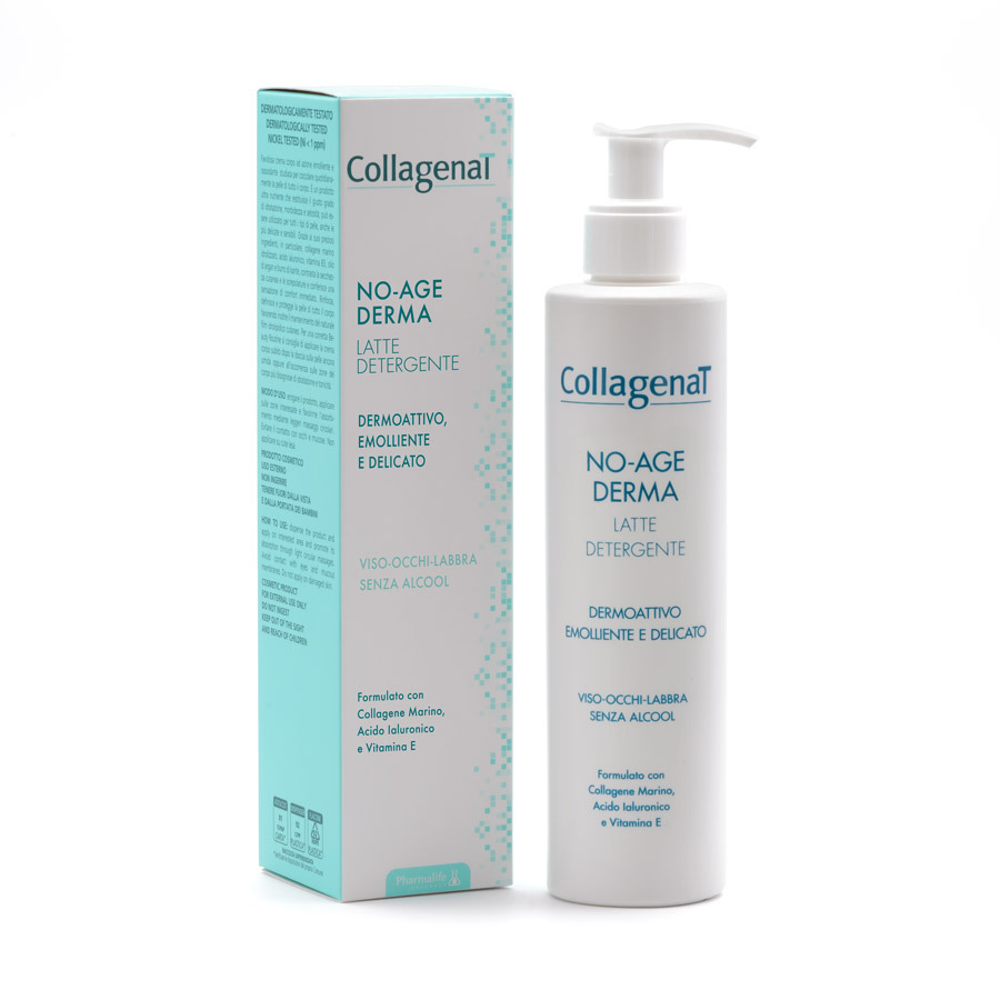 Collagenat No-Age Derma Latte Detergente emolliente e delicato 250 ml