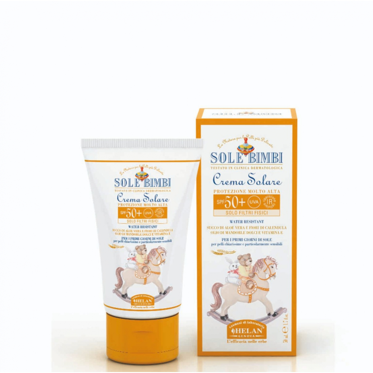 Helan SOLE BIMBI Crema Solare SPF50+, 50ml