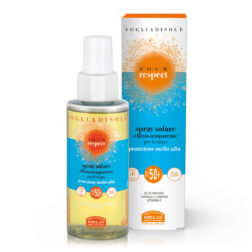 Helan VOGLIA DI SOLE FOUR RESPECT Spray Solare effetto trasparente SPF50, 150 ml