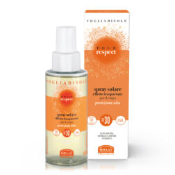 Helan VOGLIA DI SOLE FOUR RESPECT Spray Solare effetto trasparente SPF30, 150 ml