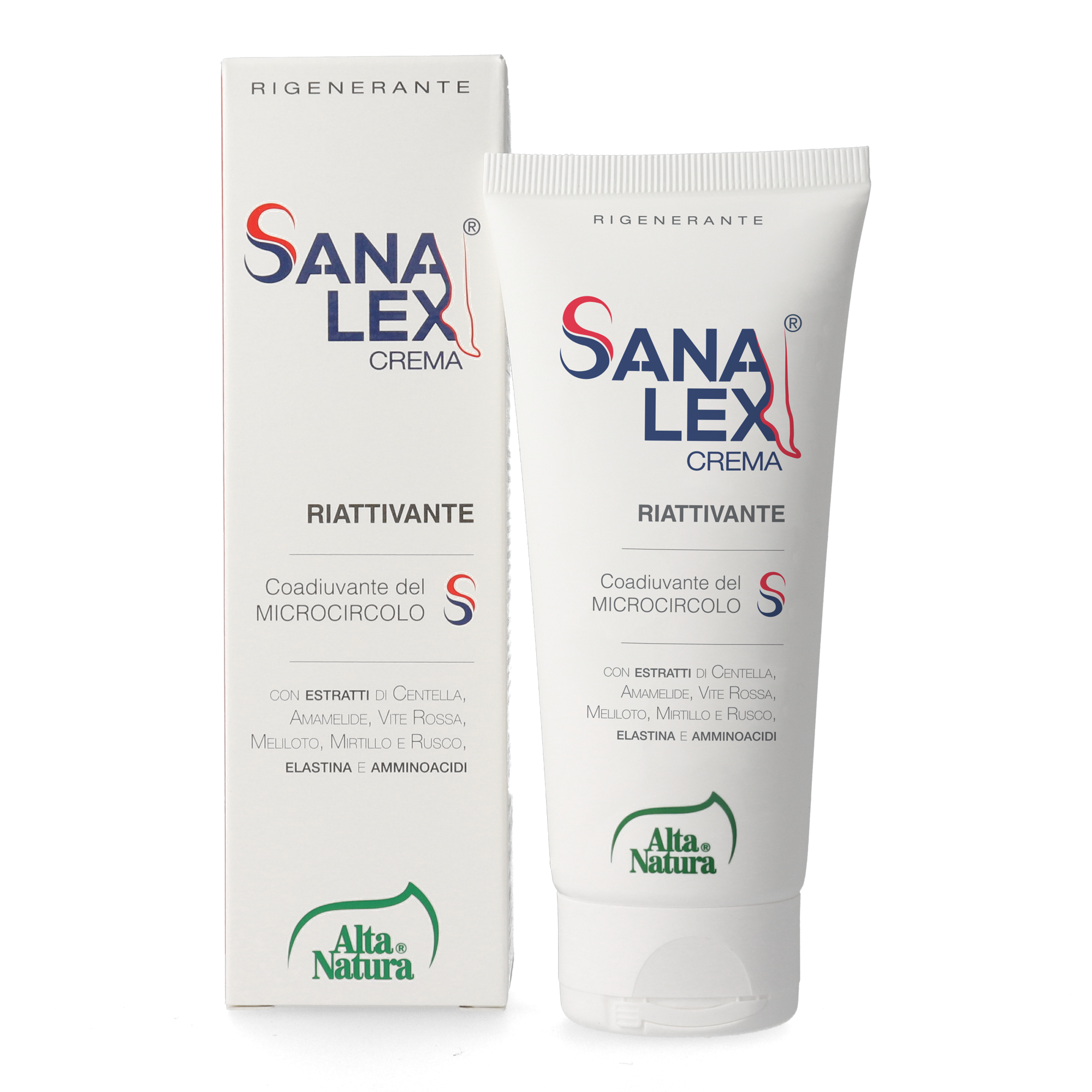 Alta natura Sanalex crema gambe riattivante 100 ml