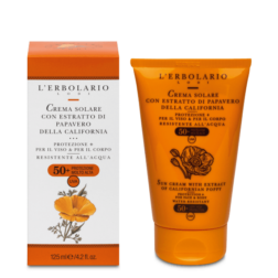 L'Erbolario Crema Solare Viso e Corpo SPF 50+ 125 ml