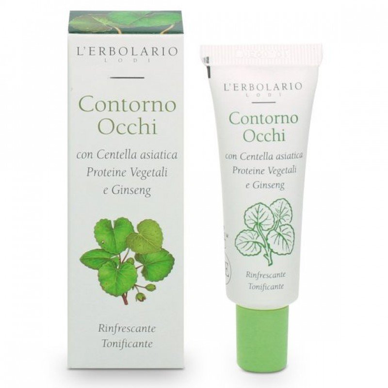 L' Erbolario contorno occhi gel centella asiatica 15ml