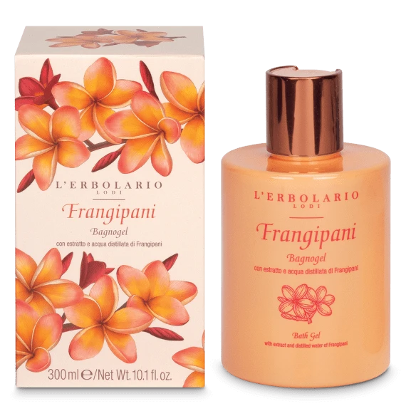 L'Erboloario Bagnogel Frangipani 300 ml