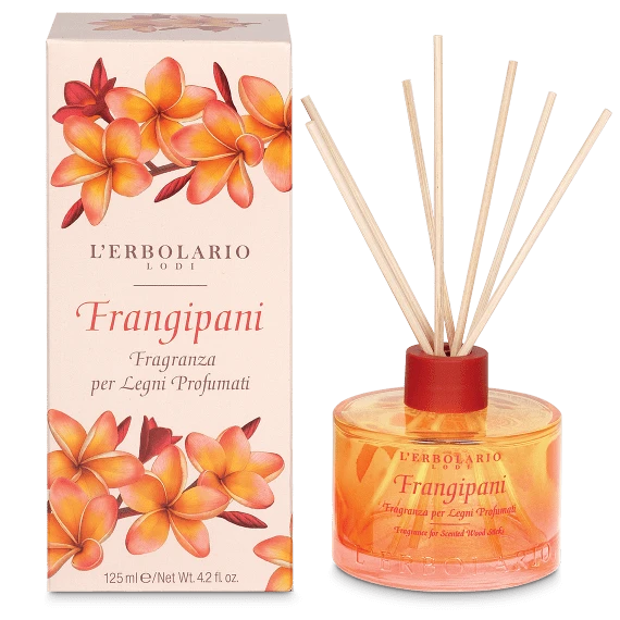 L'Erbolario Fragranza per Legni Profumati Frangipani 125 ml