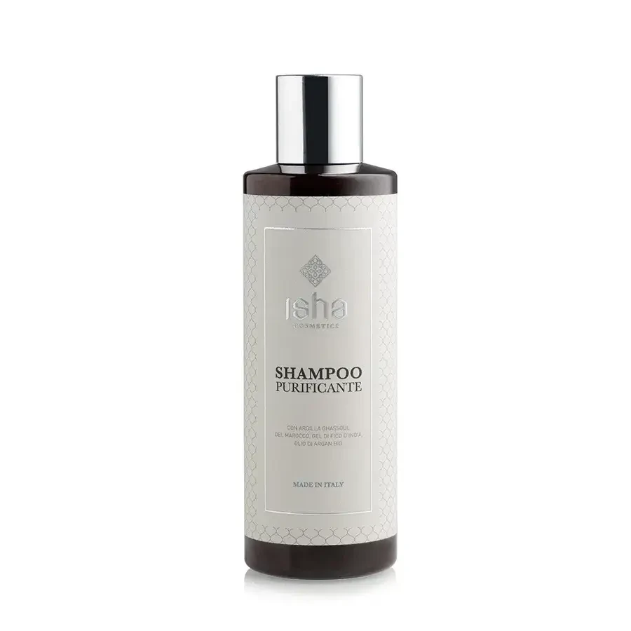 Isha Shampoo Purificante All’Argilla Ghassoul