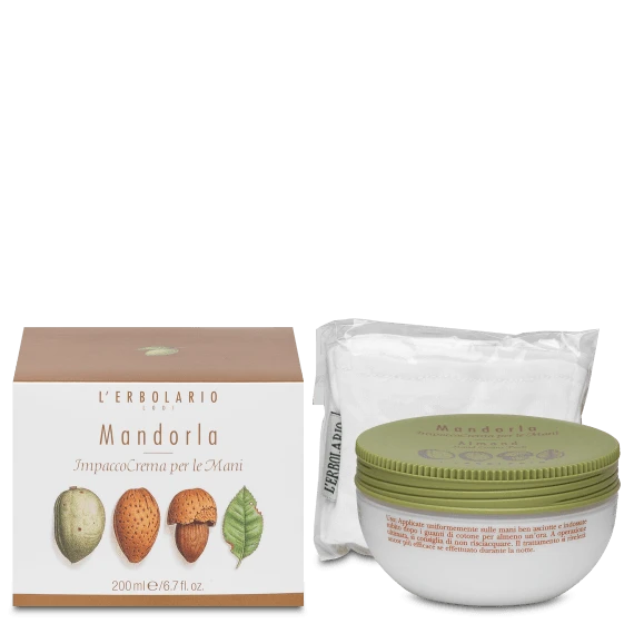 L'Erbolario Impacco crema per le Mani Mandorla 200 ml