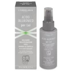 L'Erbolario Balsamo Viso, Barba & Capelli Acido Ialuronico per Lui