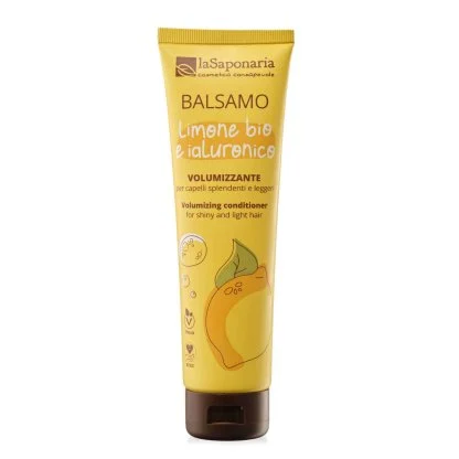 LaSaponaria Balsamo capelli volumizzante Limone Bio 150 ml