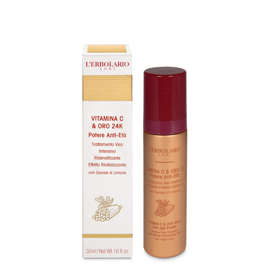 L'Erbolario Trattamento Viso Vitamina C & Oro 24K