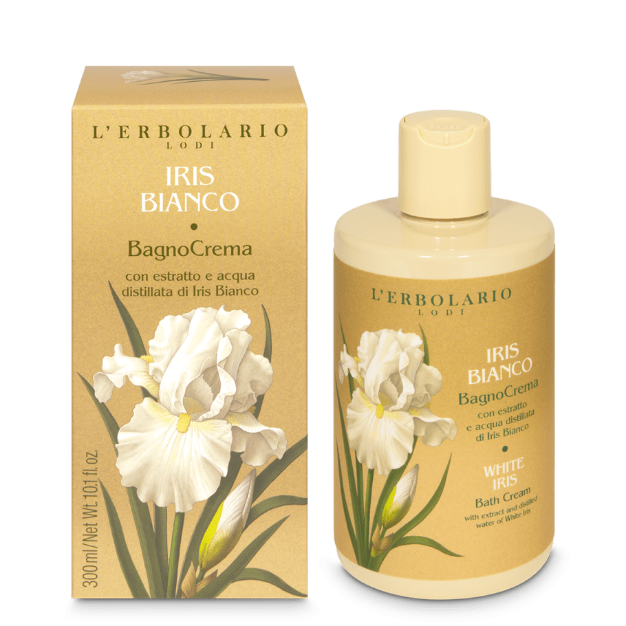L'Erbolario BagnoCrema Iris Bianco 300ml