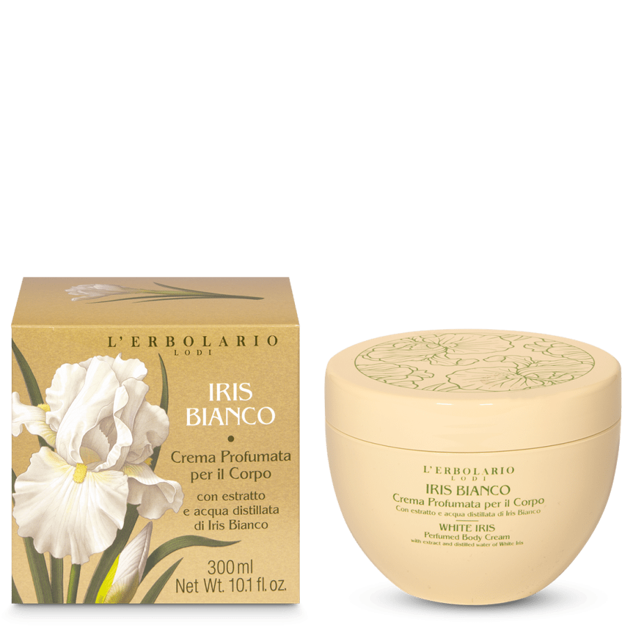 L'Erbolario Crema Profumata per il Corpo Iris Bianco 300ml