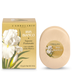 L'Erbolario Sapone Profumato Iris Bianco 125g