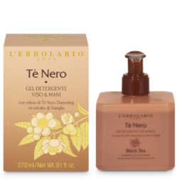 L'Erbolario Gel Detergente Viso & Mani Tè Nero 270 ml