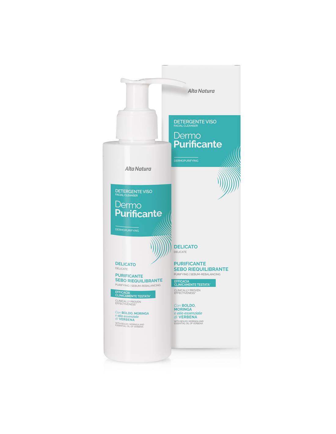 AltaNatura Detergente Viso Dermopurificante Delicato 150 ml