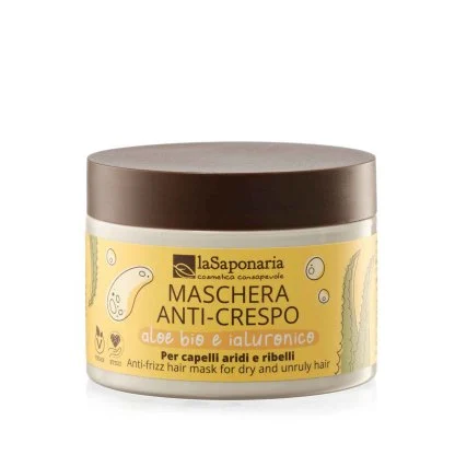 LaSaponaria Maschera capelli anti-crespo