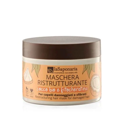 LaSaponaria Maschera capelli ristrutturante 200 ml