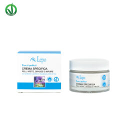 Lepo CREMA SPECIFICA con prebiotici e probiotici, bardana e amido di riso 50 ml
