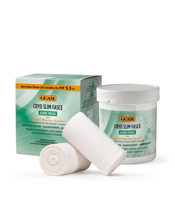 Guam Cryo Slim Fasce Drenanti, Anticellulite e Rassodanti
