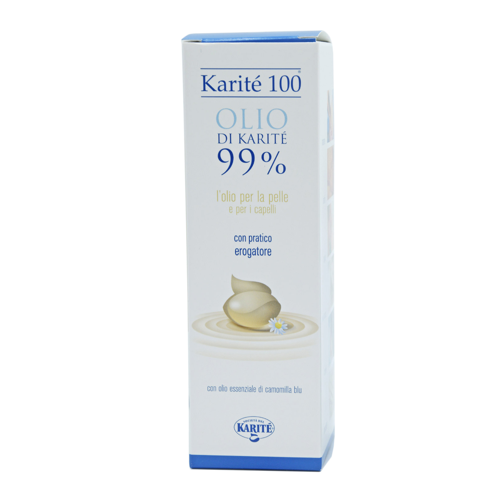 Società del Karitè, Olio di Karité Spray per pelle e capelli 100ml