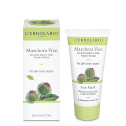 L'Erbolario Maschera Viso per Pelli Miste e Impure 50ml