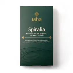 Isha Spiralia – Maschera Viso con Vitamina C, Spirulina e Triphala