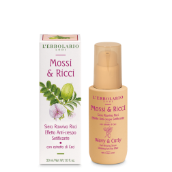 Siero Ravviva Ricci Effetto Anti-crespo Setificante Capelli Mossi e Ricci 30ml