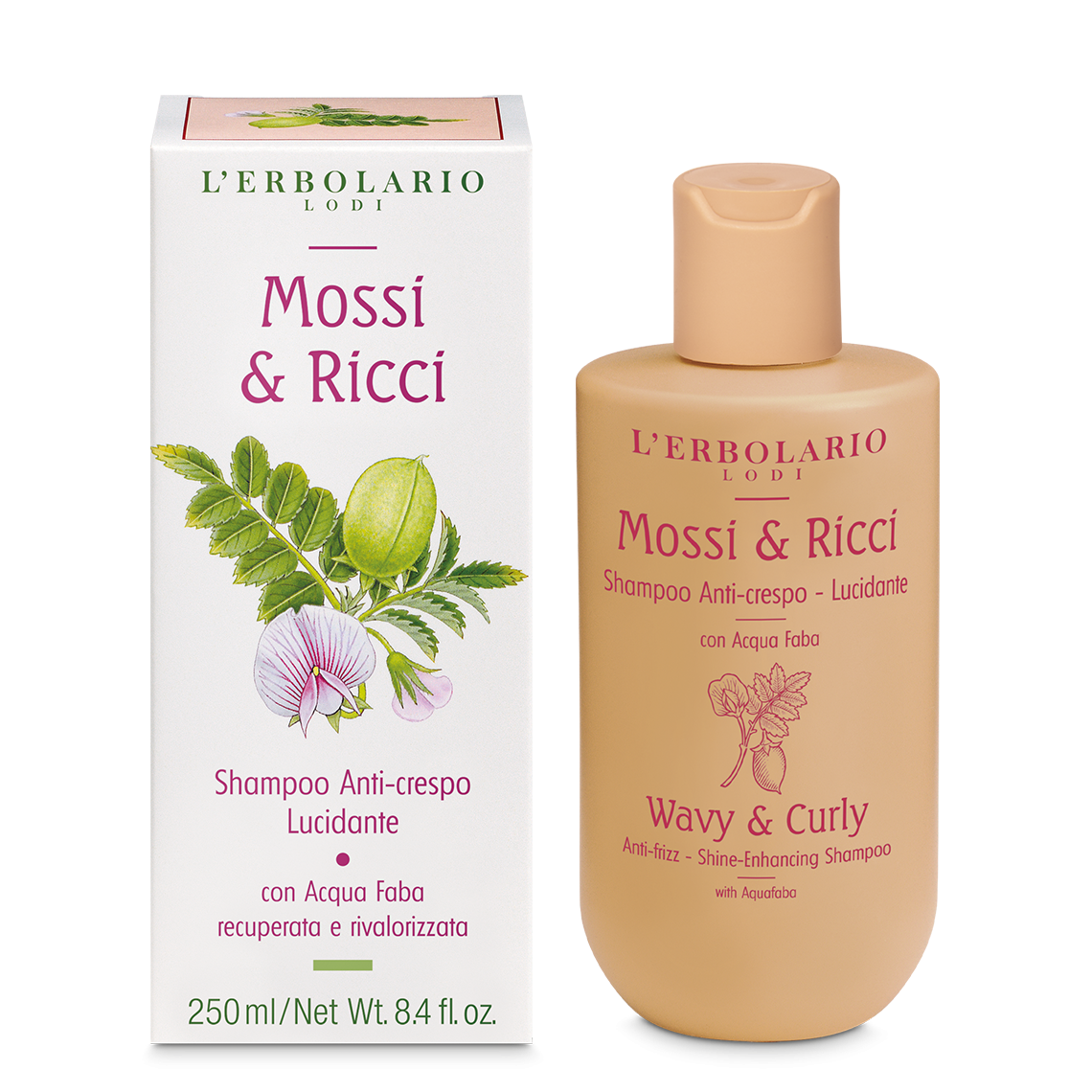 Shampoo Anti-crespo Lucidante Capelli Mossi & Ricci 250ml