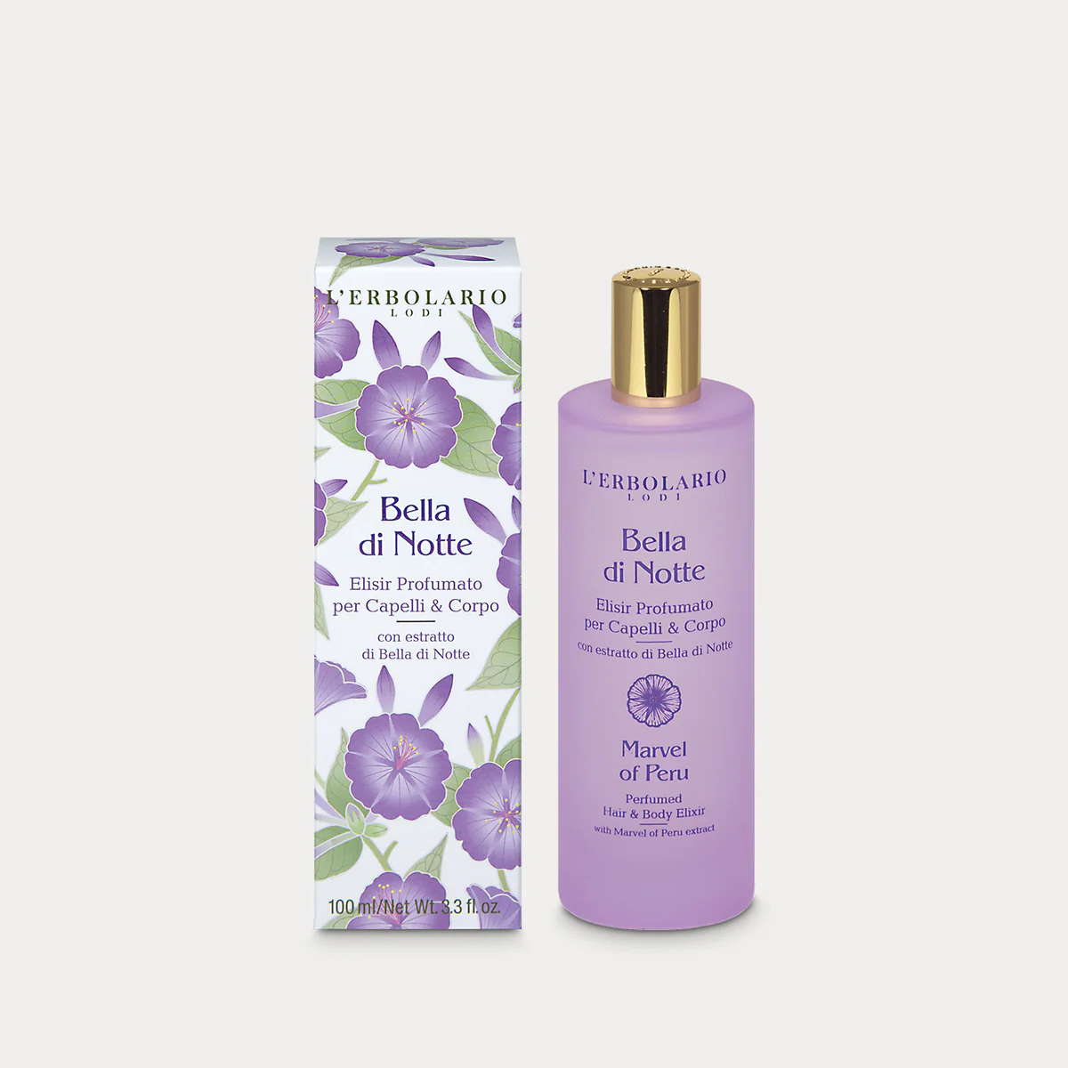 L'Erbolario Elisir Profumato per Capelli e Corpo Bella di Notte 100ml