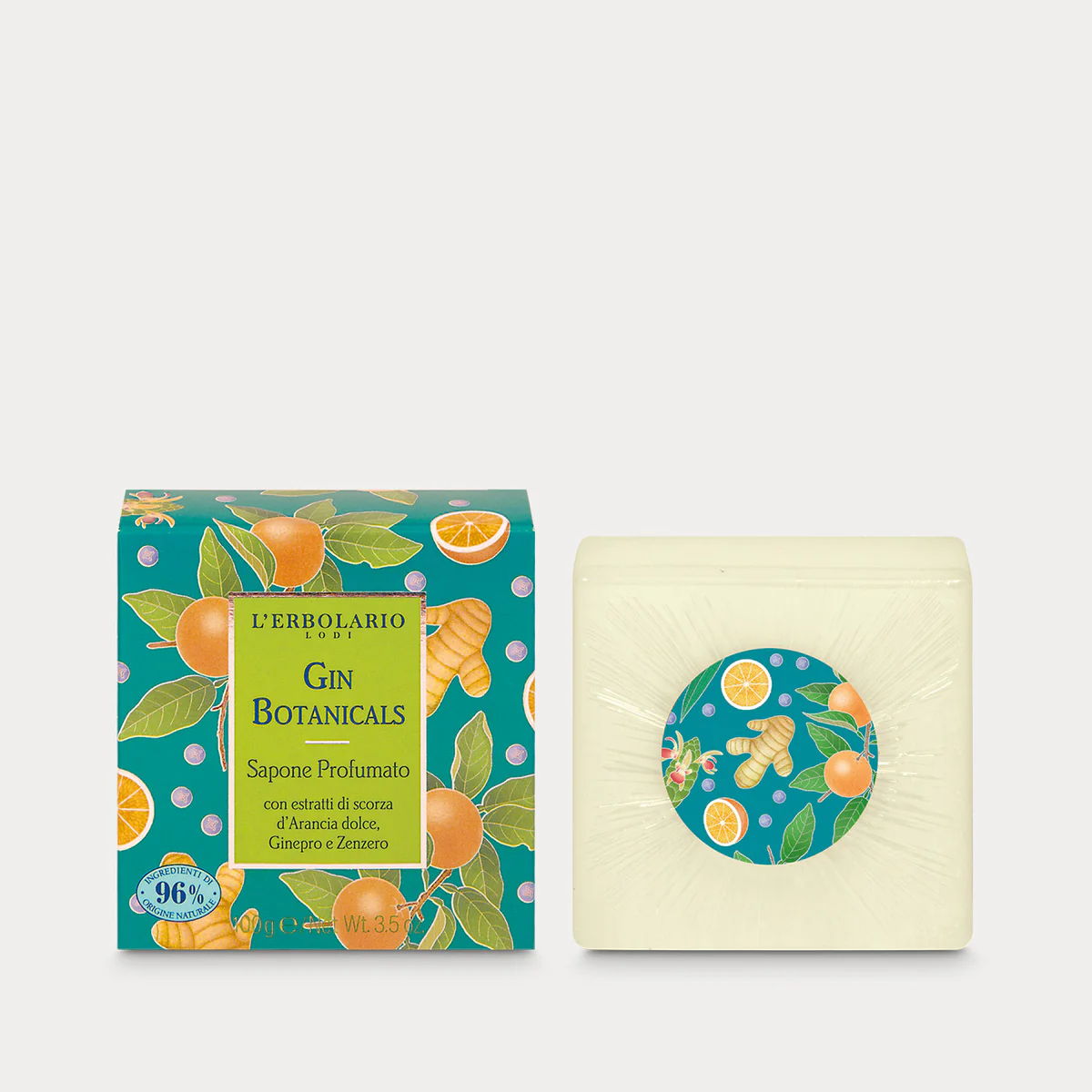 L'Erbolario Sapone Profumato Gin Botanicals