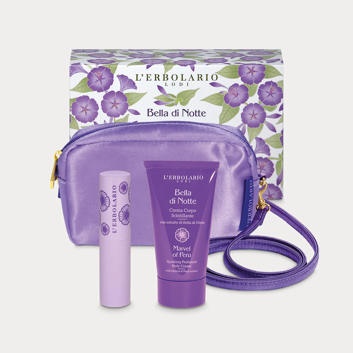 L'Erbolario Mini Beauty Bag Serata Scintillante, Bella di Notte