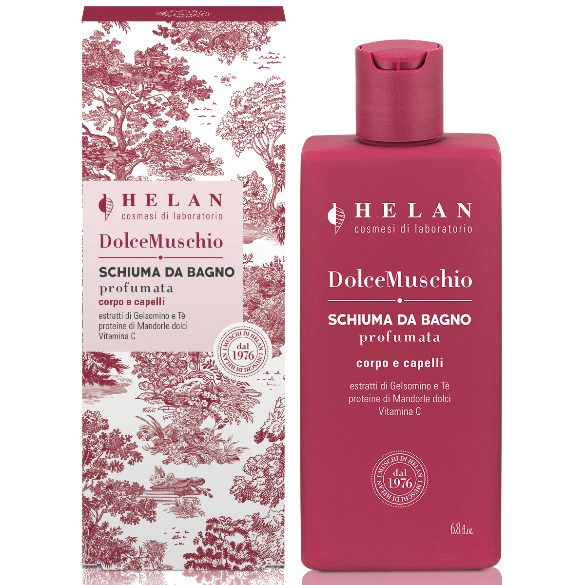 Helan Dolce Muschio Schiuma da Bagno Profumata 200ml
