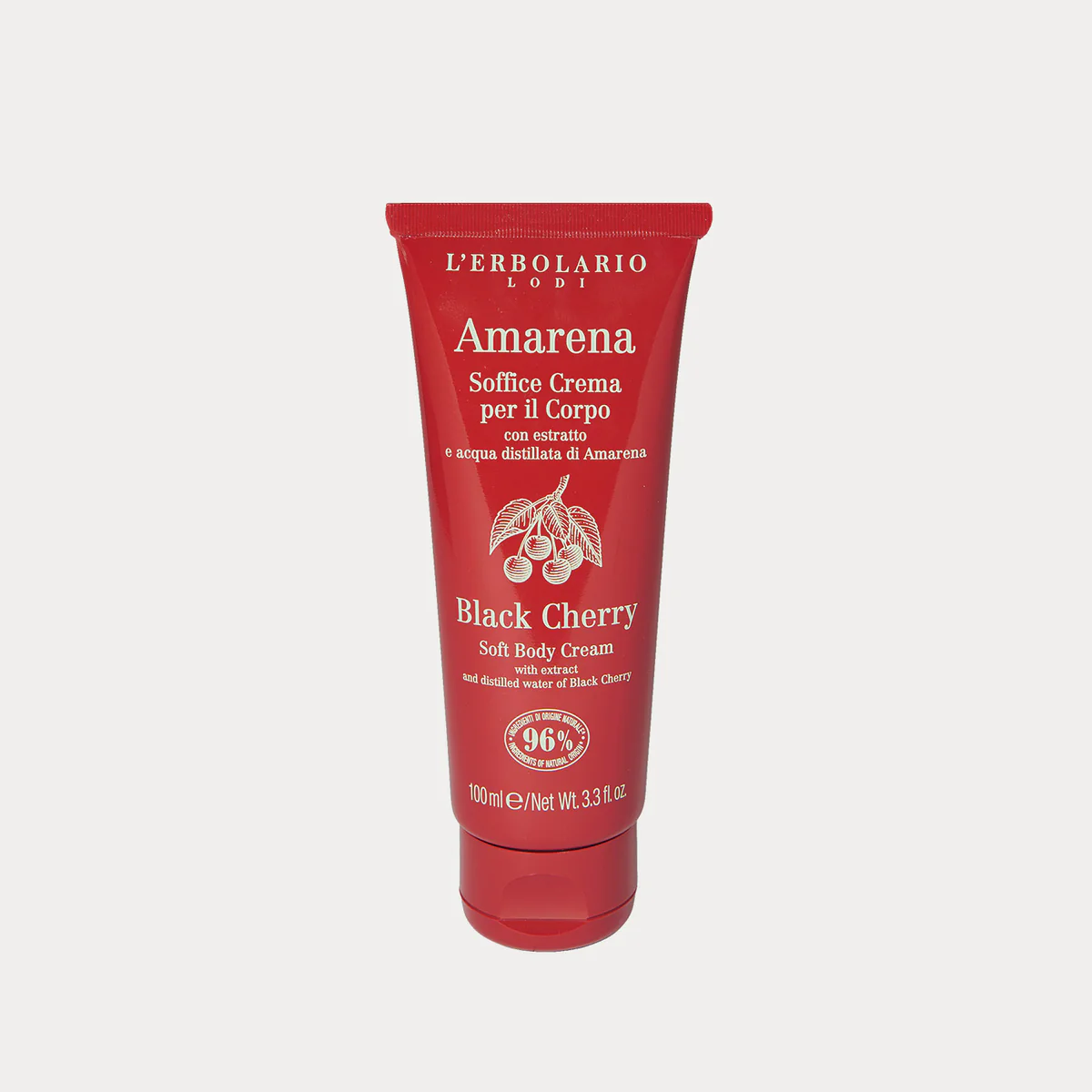 L'Erbolario Soffice Crema per il Corpo Amarena 100 ml